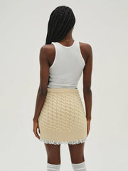Milana Knit Mini Skirt
