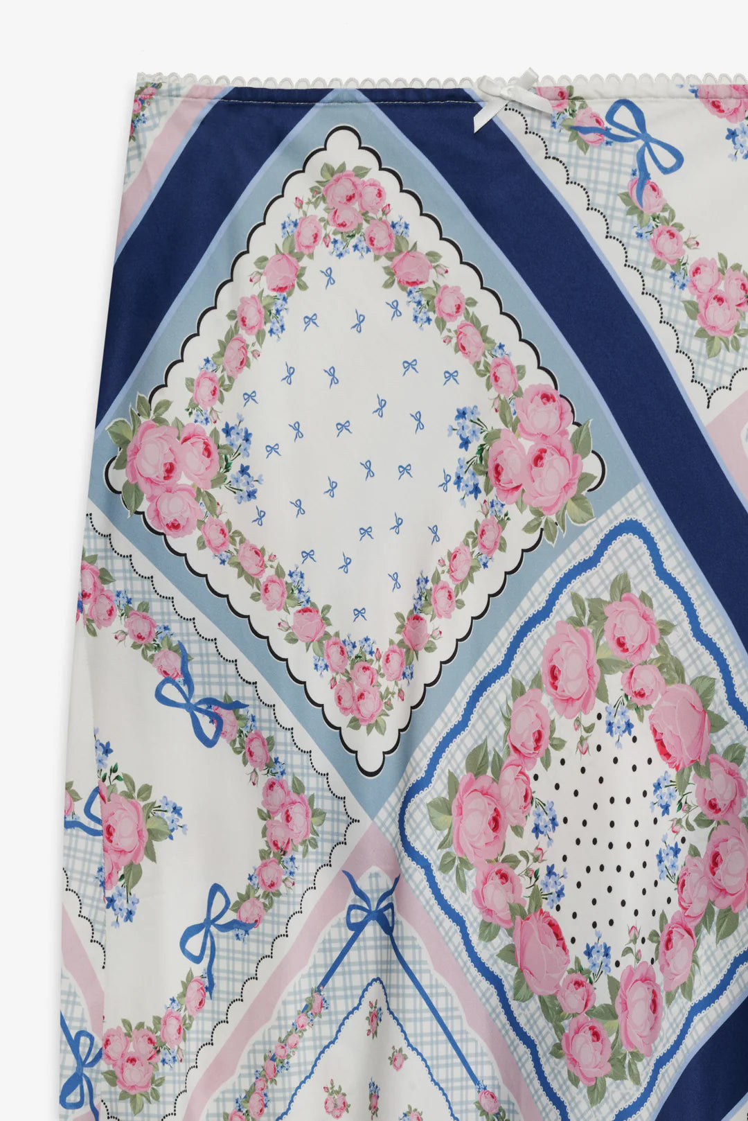 Summer Scarf Midi Skirt