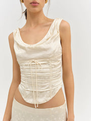 Carla Jacquard Corset Top