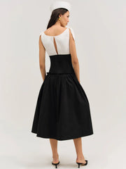 Helena Poplin Midi Dress