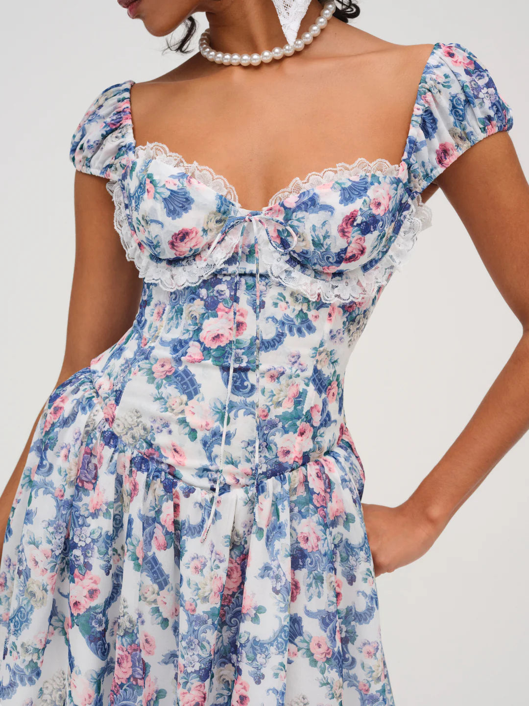 Audrey Floral Mini Dress