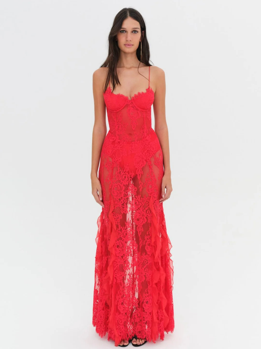 Shirley Lace Maxi Dress
