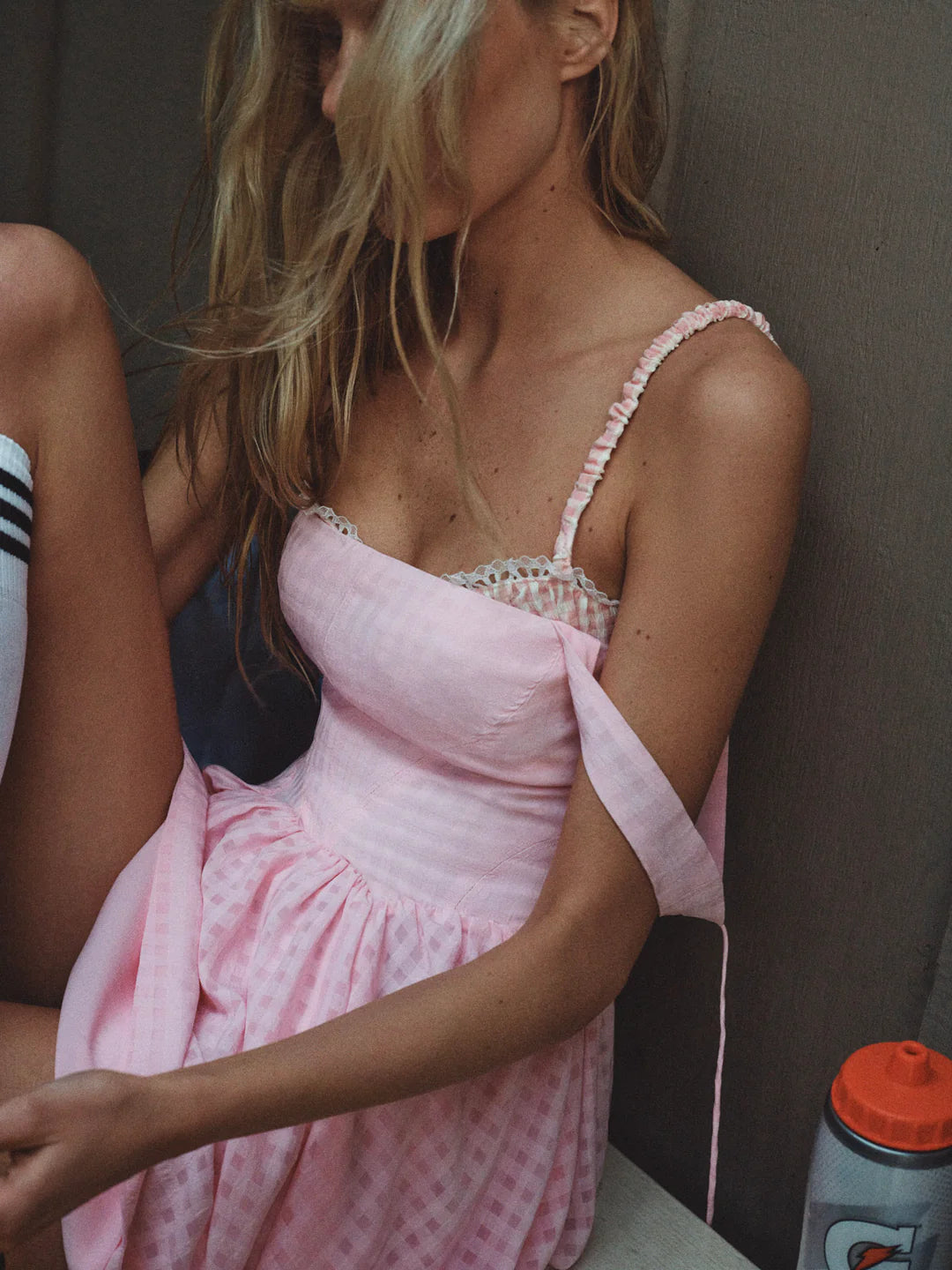 Ginny Gingham Mini Dress