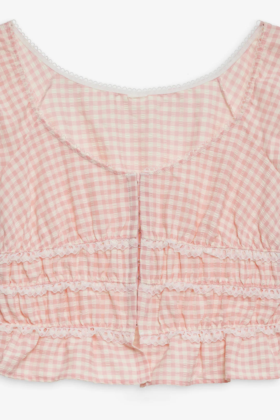 Petal Gingham Top