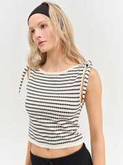 Regatta Stripe Knit Top