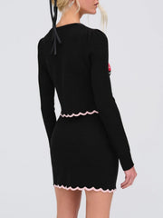 Donella Knit Mini Skirt