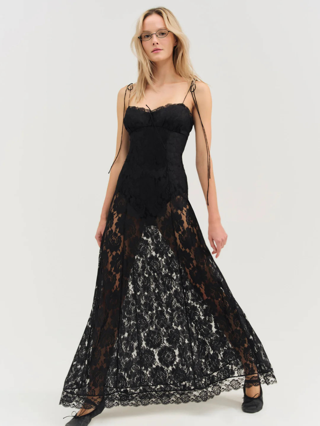 Claudia Rose Lace Maxi Dress