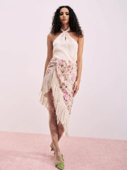 Esme Silk Jacquard Top