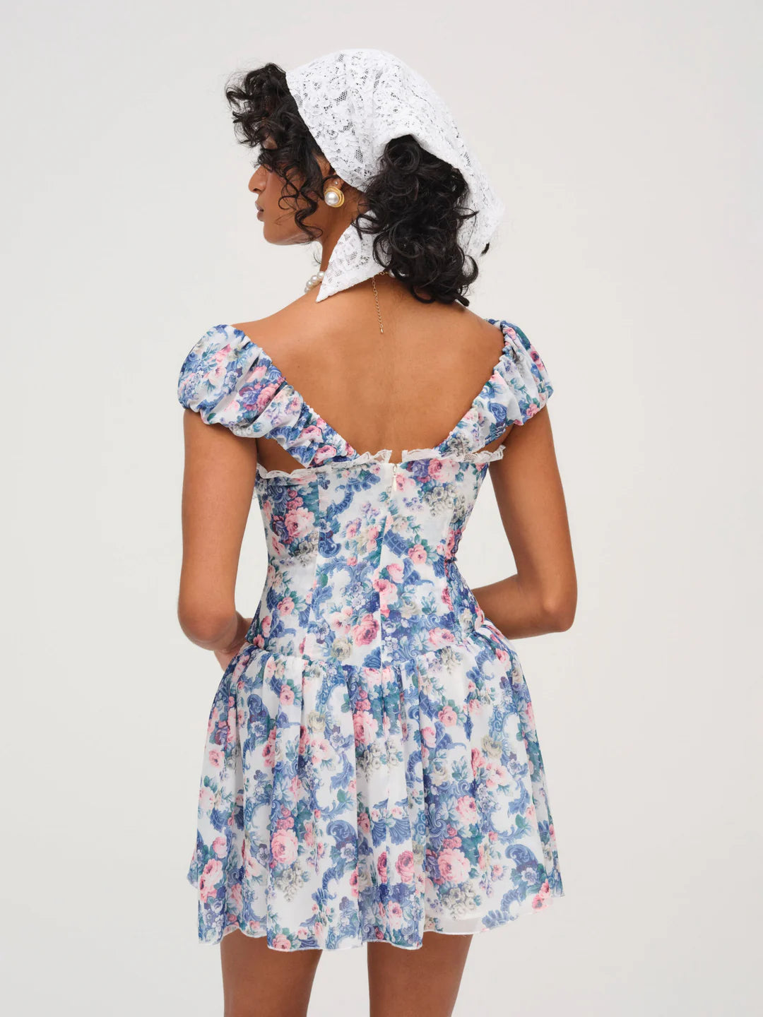 Audrey Floral Mini Dress