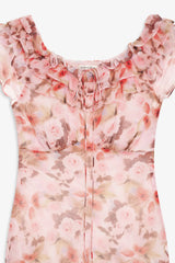 Fallen Floral Maxi Dress