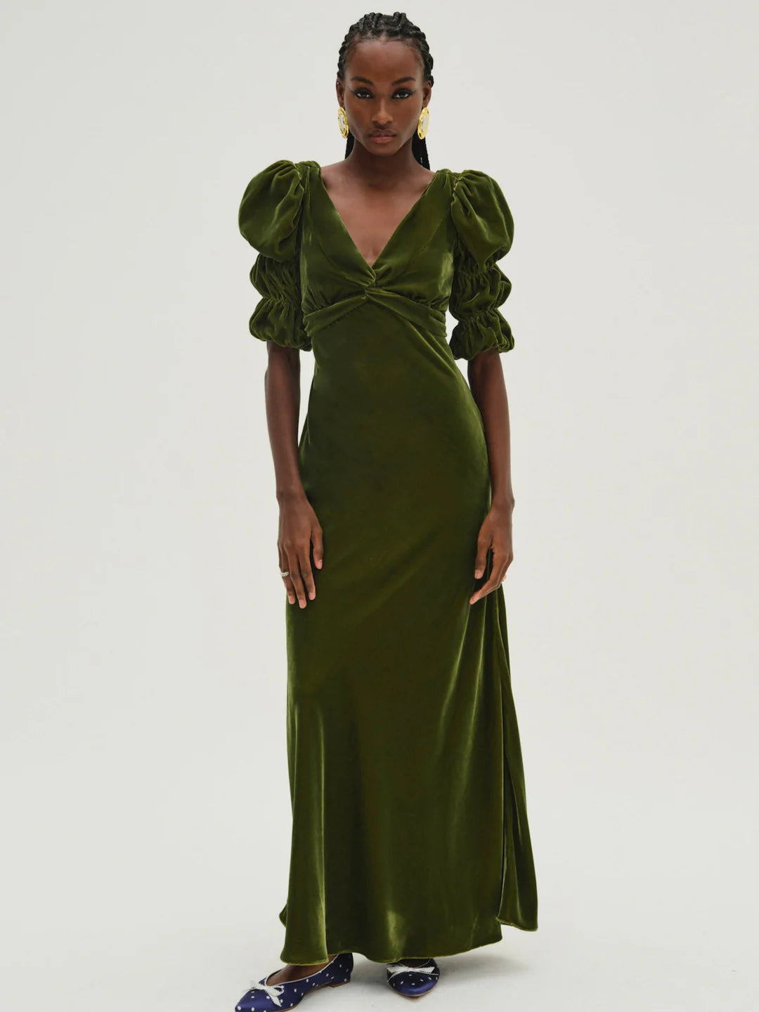 Martini Velvet Maxi Dress