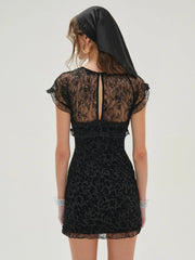 Midnight Velvet Mini Dress