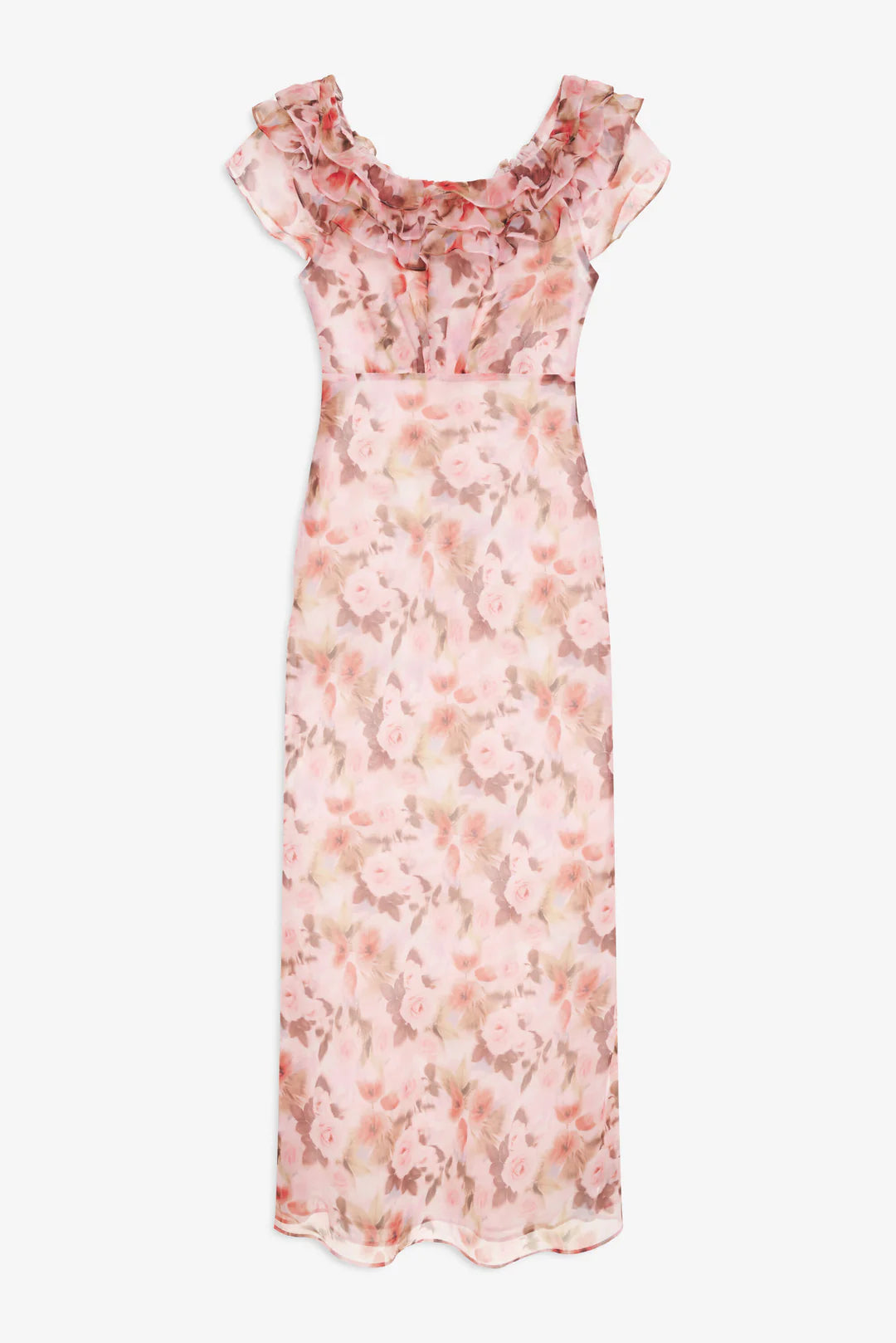 Fallen Floral Maxi Dress