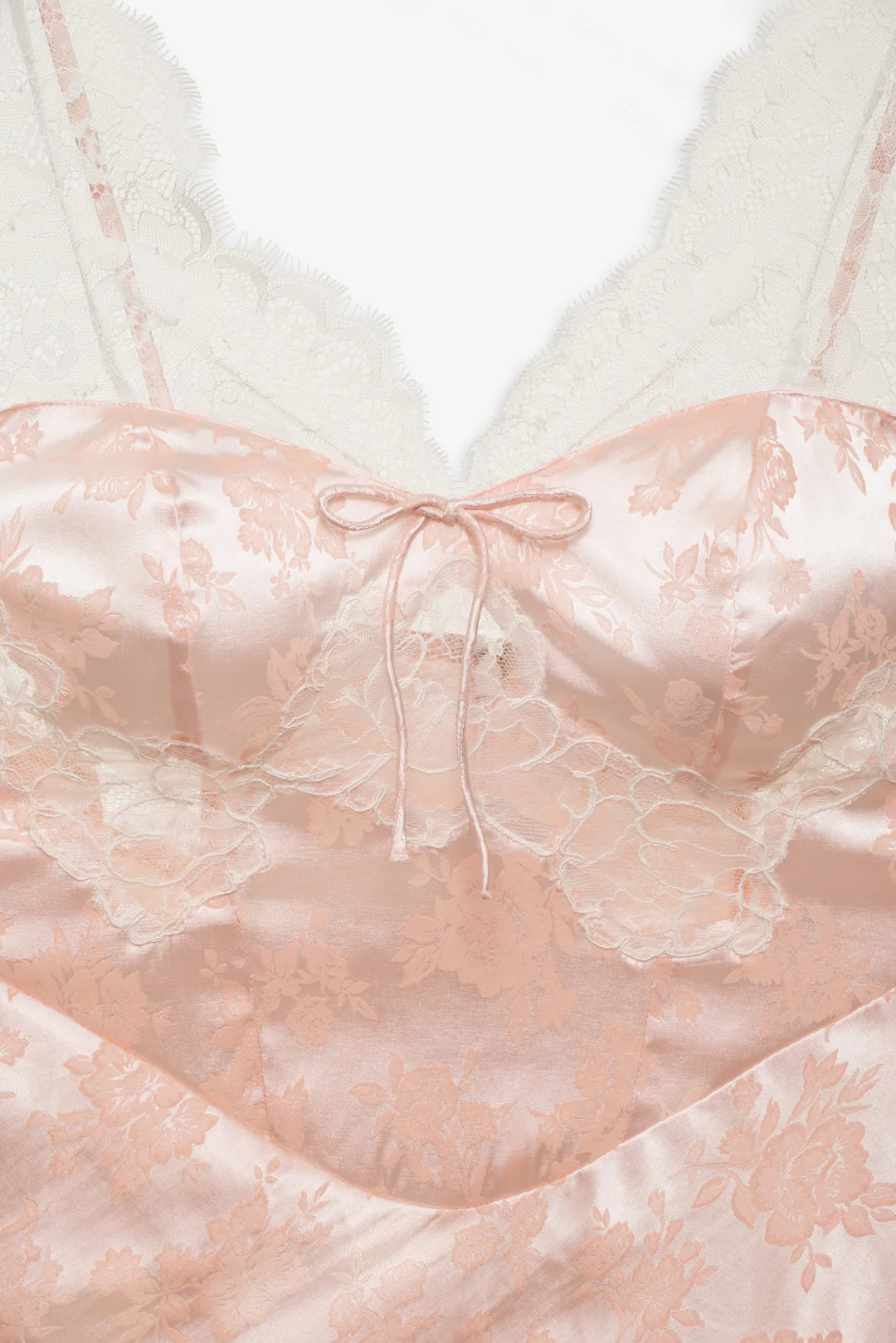 Audrey Jacquard Midi Slip