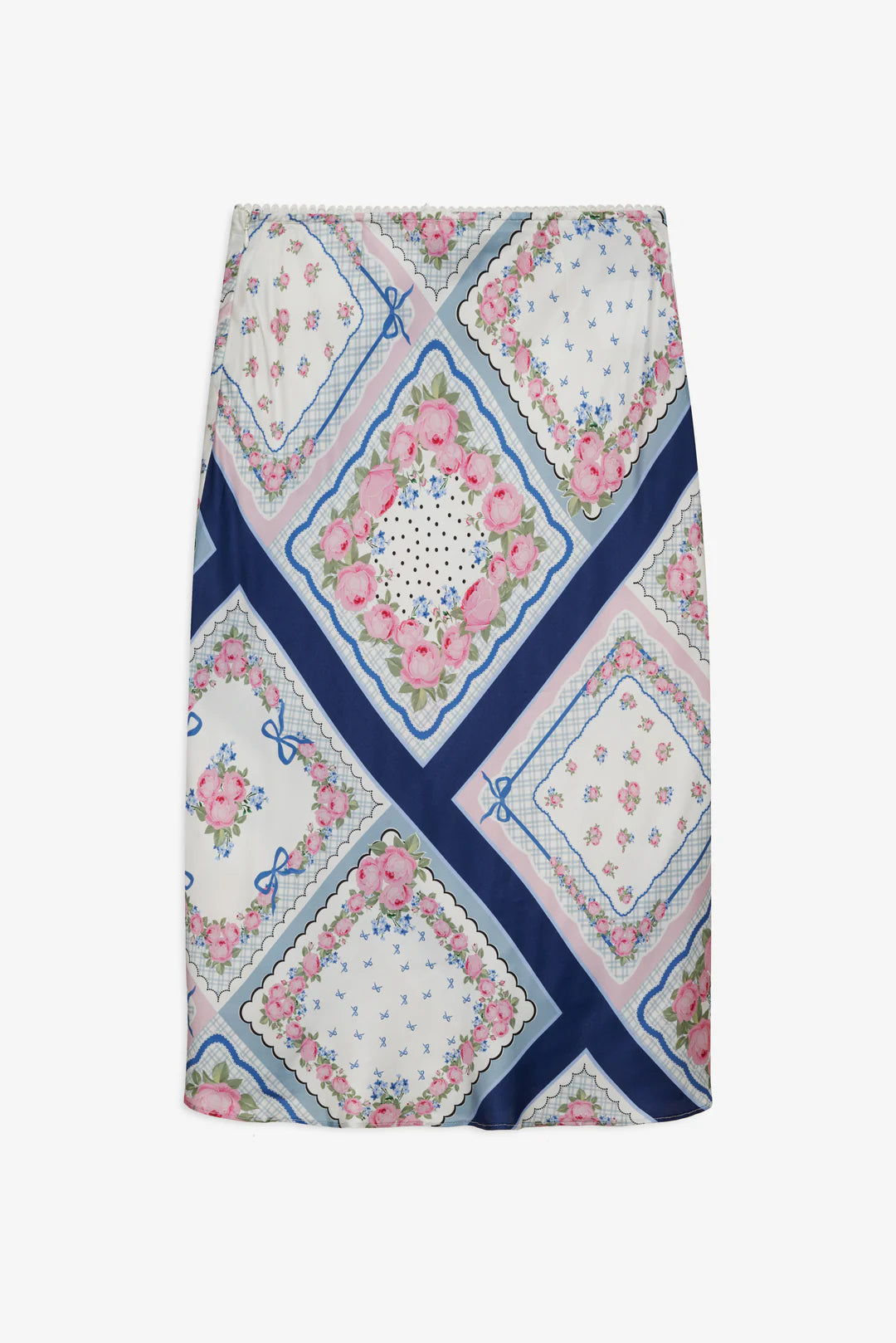 Summer Scarf Midi Skirt