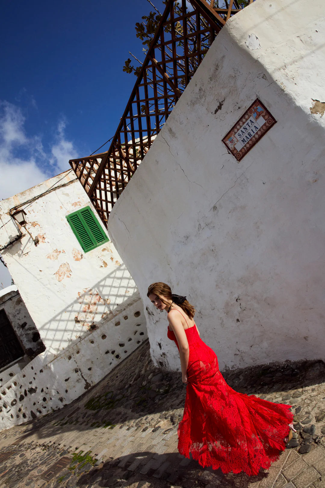 Shirley Lace Maxi Dress