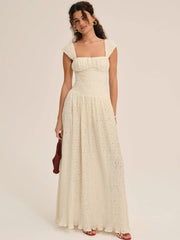 Erika Bustier Maxi Dress