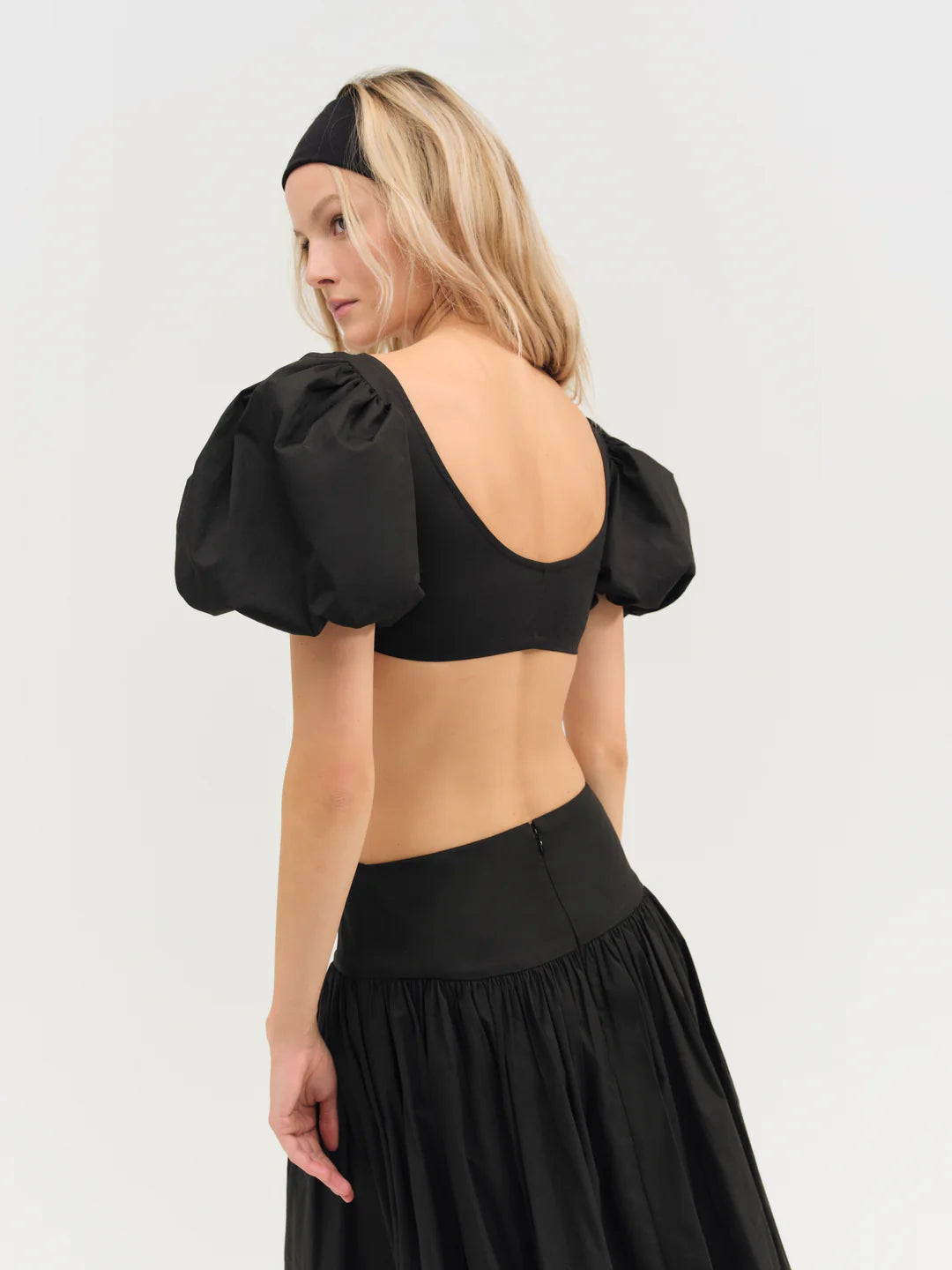 Helena Crop Poplin Top