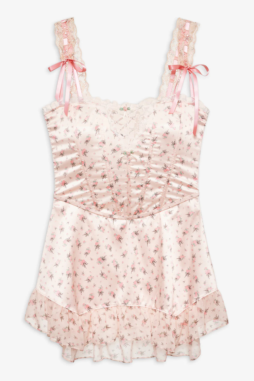 Peaches & Cream Slip Dress