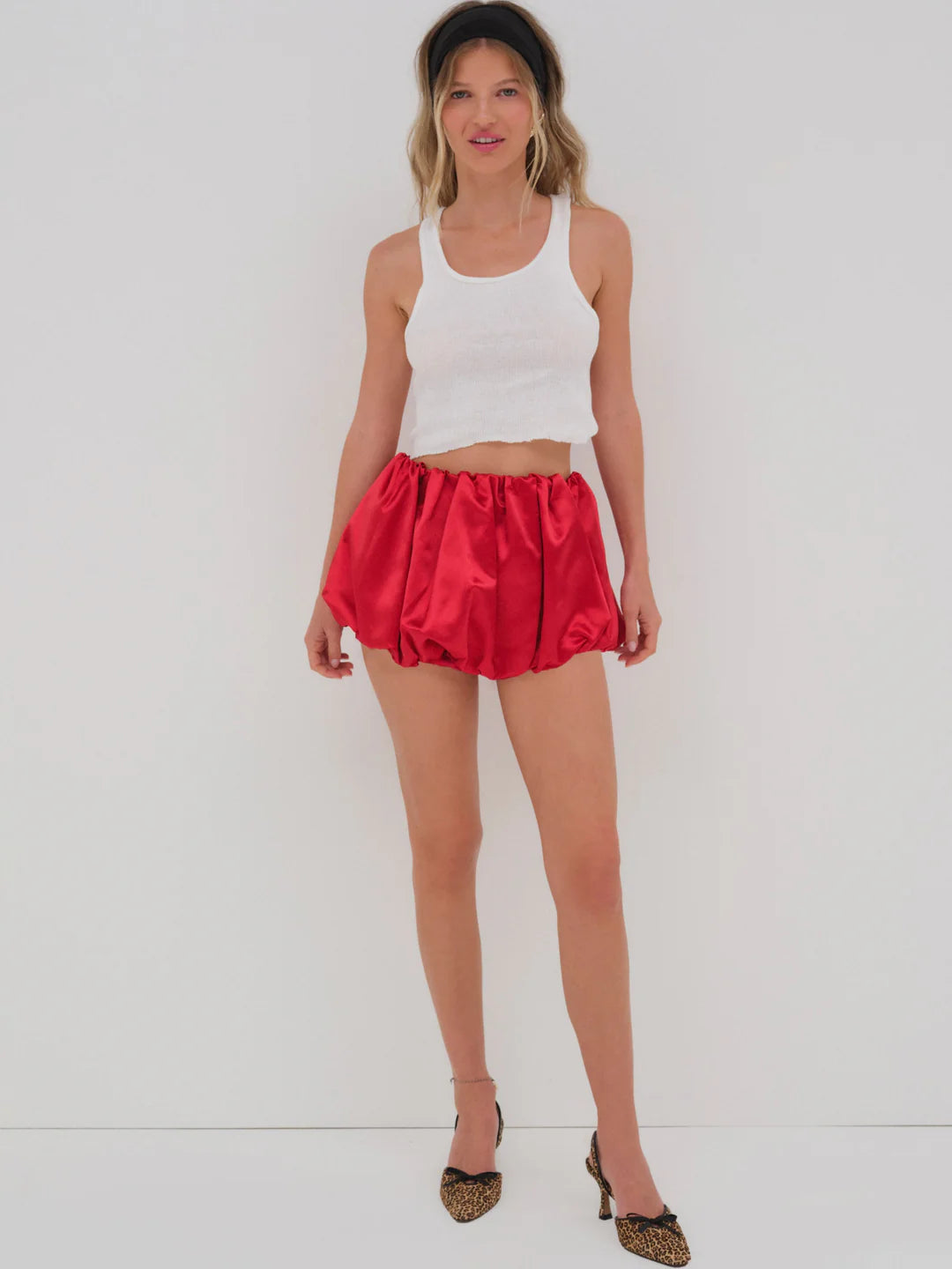 Lena Bubble Mini Skirt