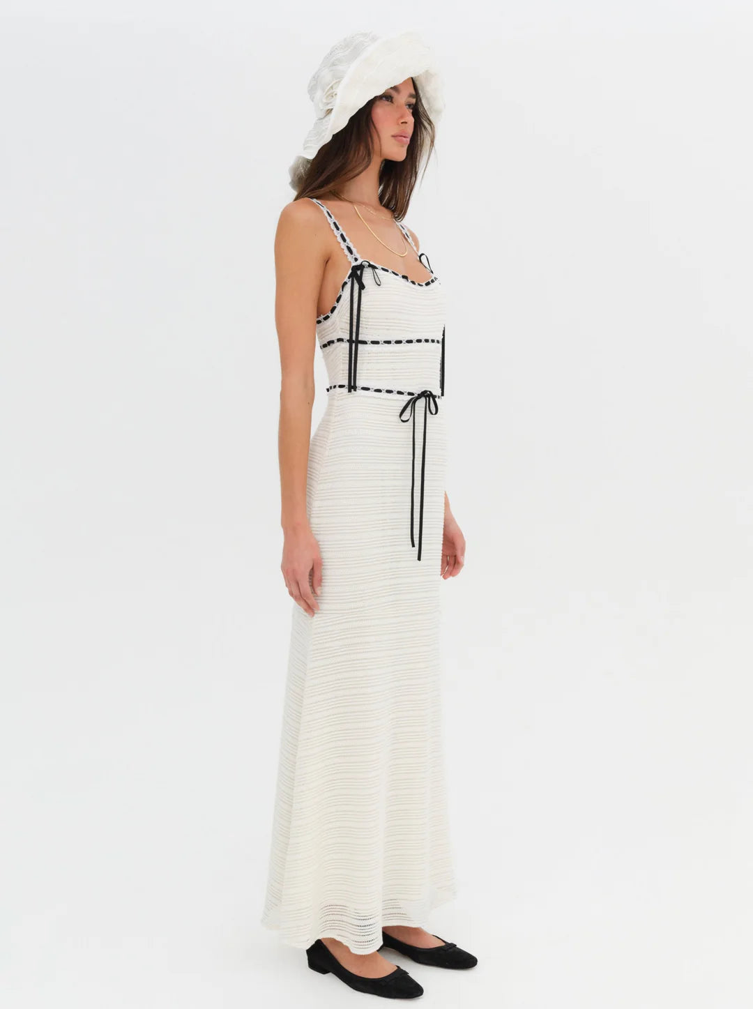 Mayfair Crochet Maxi Dress