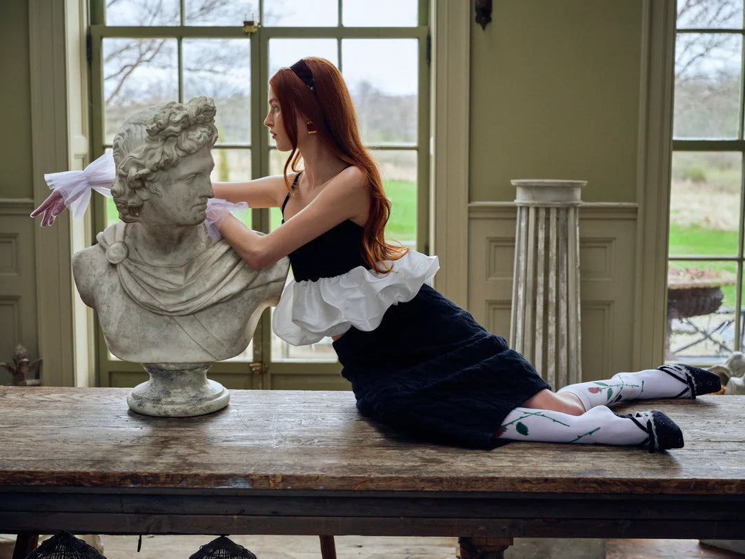 Lise Knit Midi Skirt