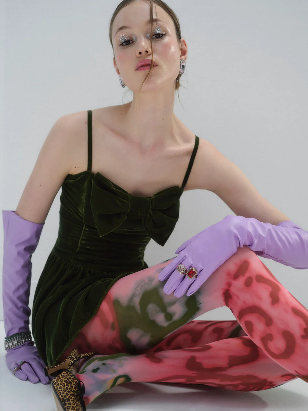 Martini Velvet Mini Dress